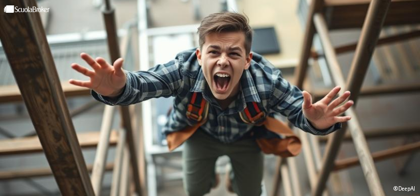 Alternanza Scuola-Lavoro: cade da un’impalcatura a 17 anni
